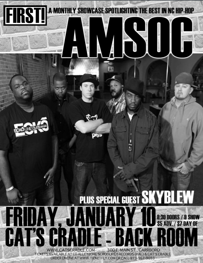 AMSOC and Skyblew at Cat's Cradle