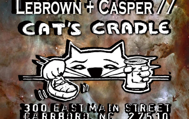 cosmo, thornbro, and lebrown+casper at cat's cradle feb 7th