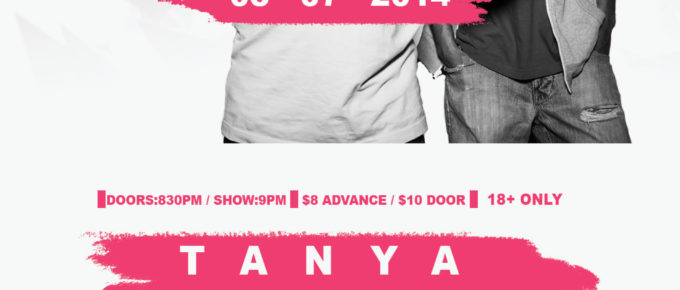 tanya morgan at cat's cradle back room with tab one and scienze