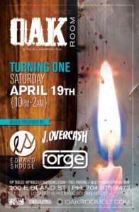 oak room charlotte anniversary party